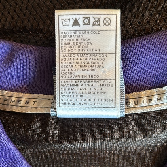 Reebok Baltimore Ravens Michael Oher #74 jersey in black, purple, white, & gold - Picture 14 of 16